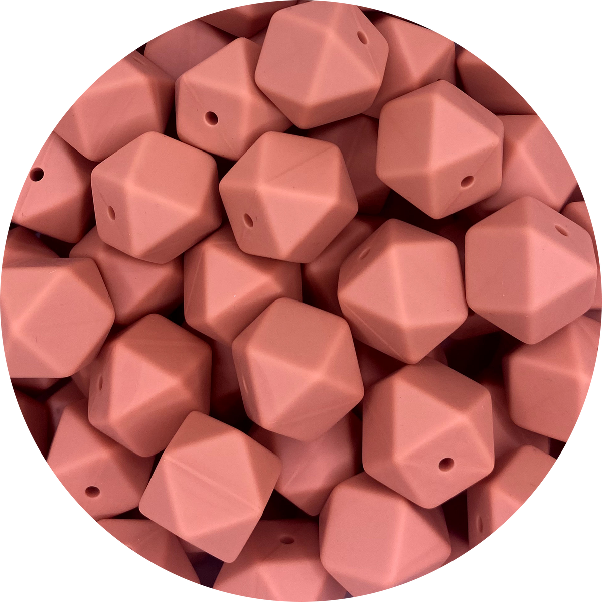 Pumpkin Spice-17mm-Hexagon-10Pack