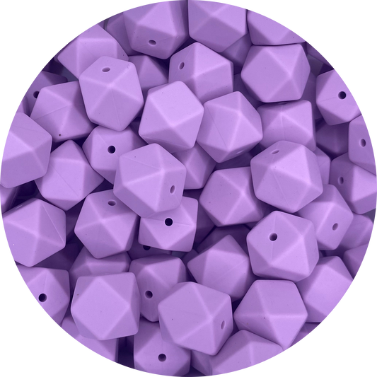Lilac-17mm-Hexagon-10Pack